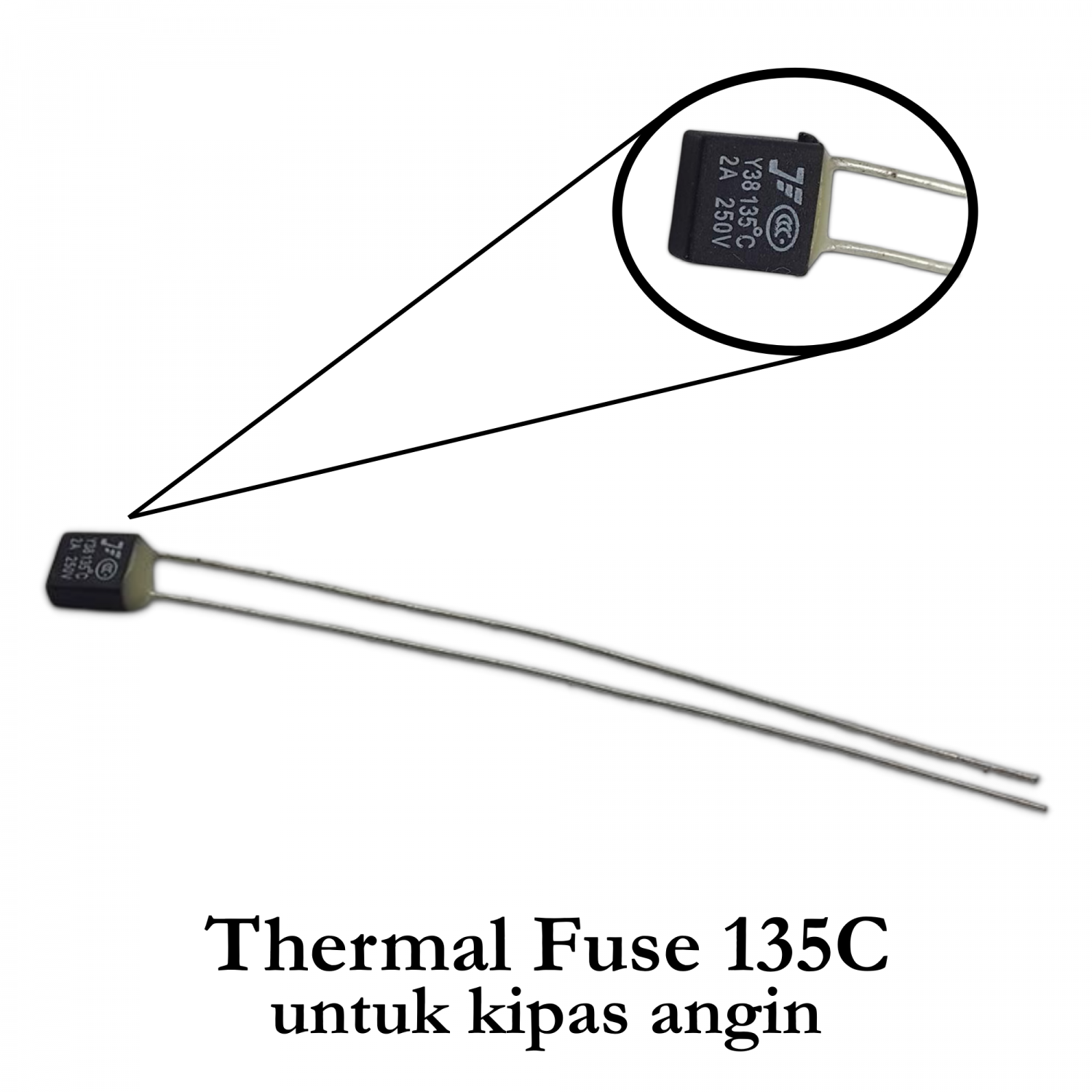Jual Thermal Fuse Kotak 135 C ( untuk kipas angin ) | Jakmall.com
