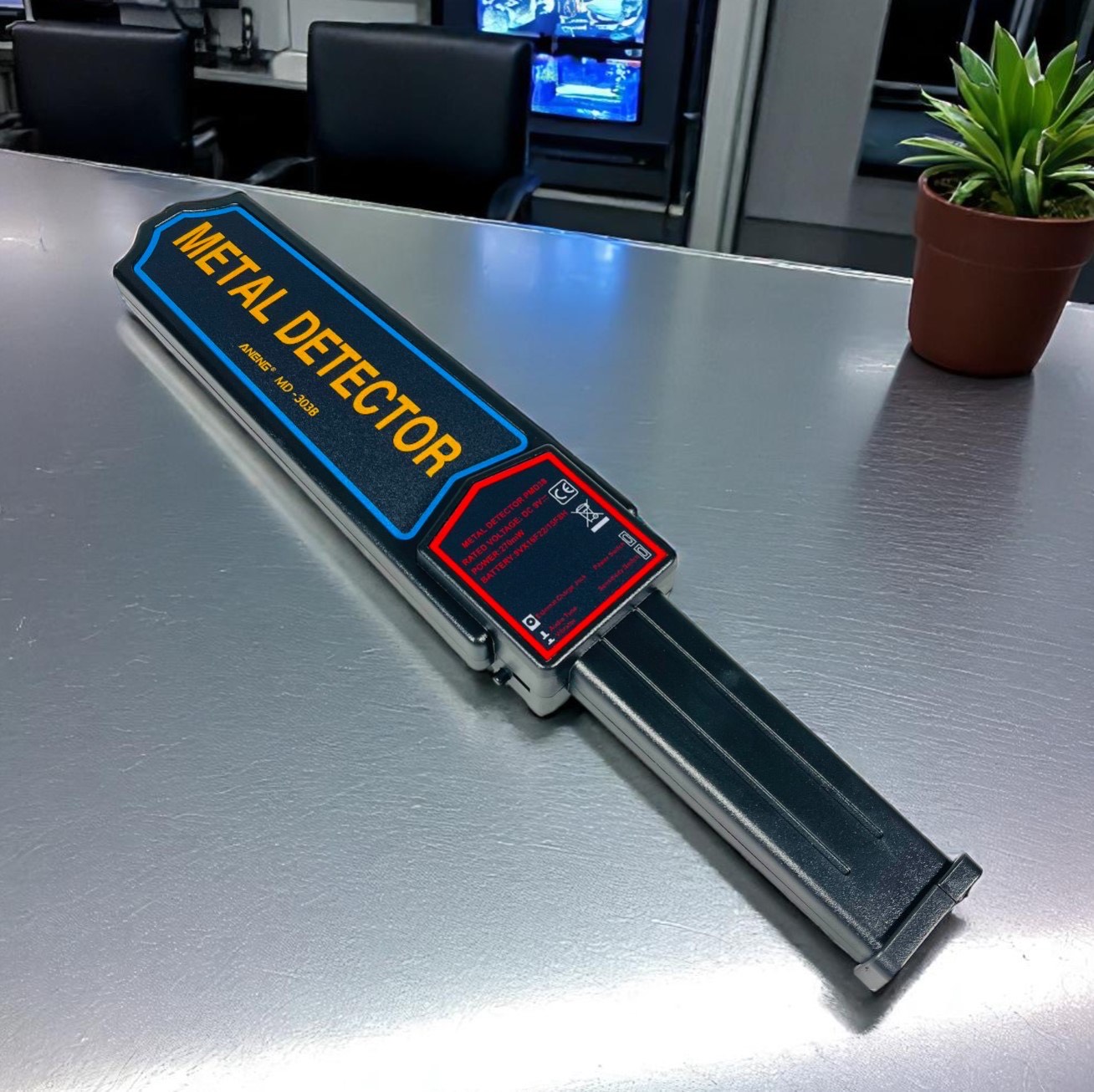 ANENG Security Scanner Metal Detektor Logam Body Checker - MD-303B