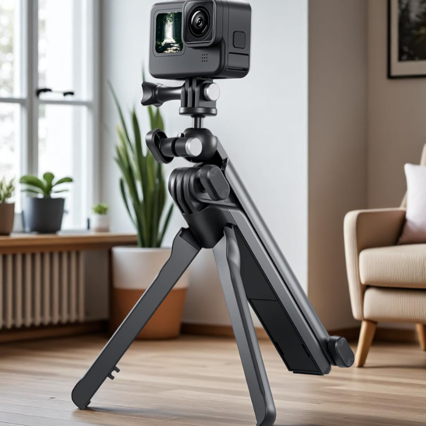 TELESIN Tripod HP Kamera GoPro Tongsis Monopod Portable 3-Way - TE-TPR-009
