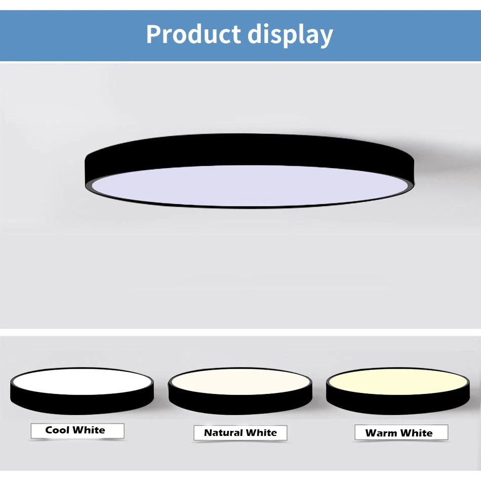 Iminovo Lampu LED Plafon Dimmable 18W 30cm 3in1 Color - XD-997A
