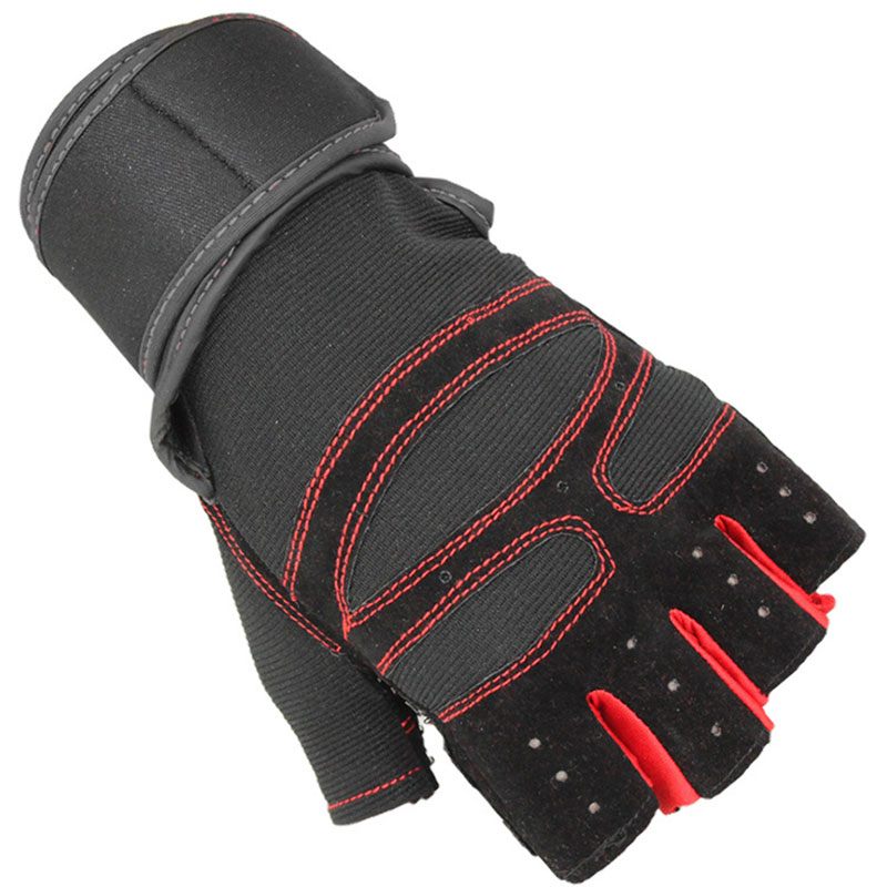 HU WAI YUN DONG Sarung Tangan Motor Olahraga Half-Finger Gloves - HWYD