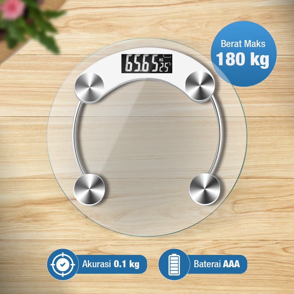 OEIN Timbangan Badan Digital Scale Battery Version 180kg - TB18