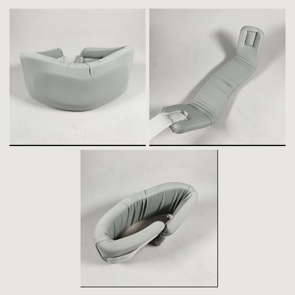 DELMU Penyangga Leher Collar Neck Cervical Support Adjustable Size L - D-34