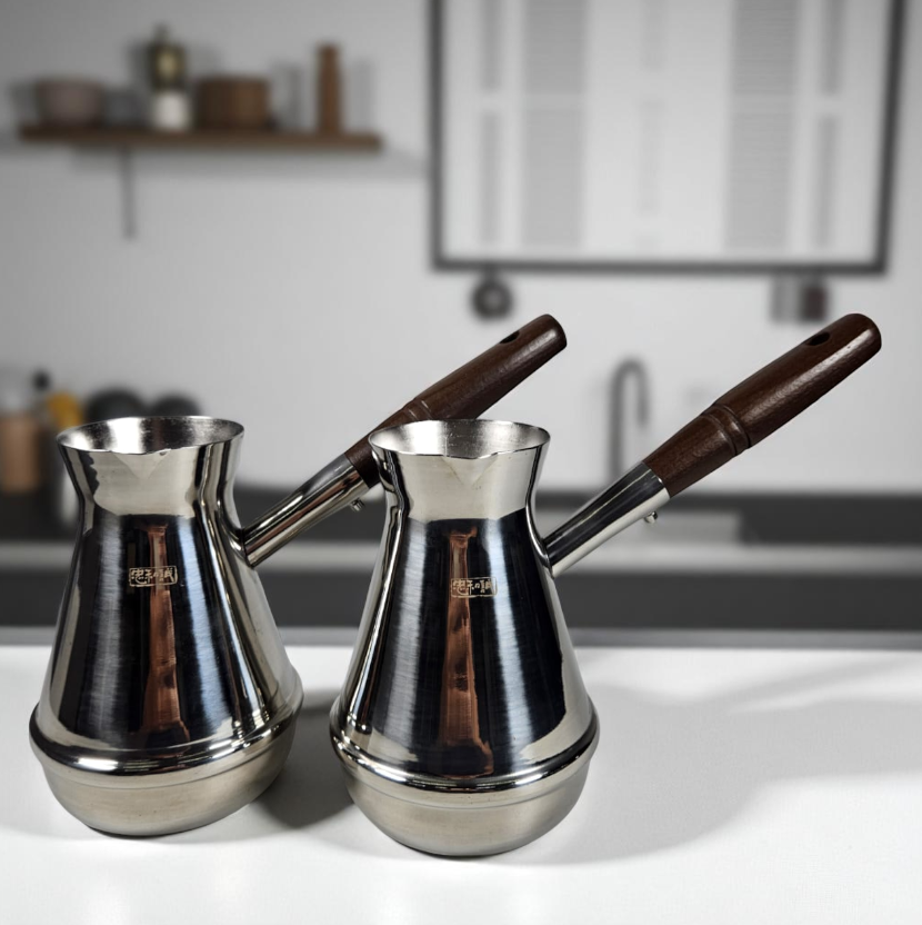 Capa Gelas Milk Latte Pitcher Long Handle Stainless Steel 700ml - INU70