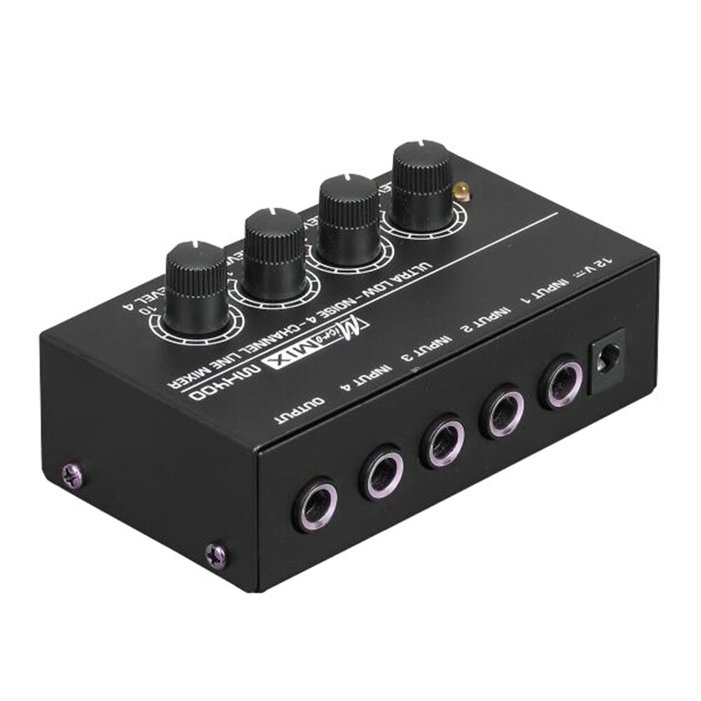Micromix Professional Ultra-compact Karaoke Mixer Amplifier 4 Ch - MX400