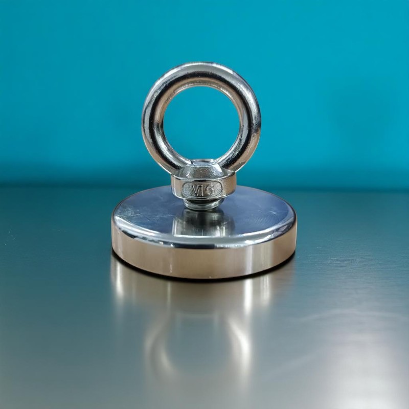 LIXIU Magnet Gantungan Round Hook Strong Neodymium 42mm - D42