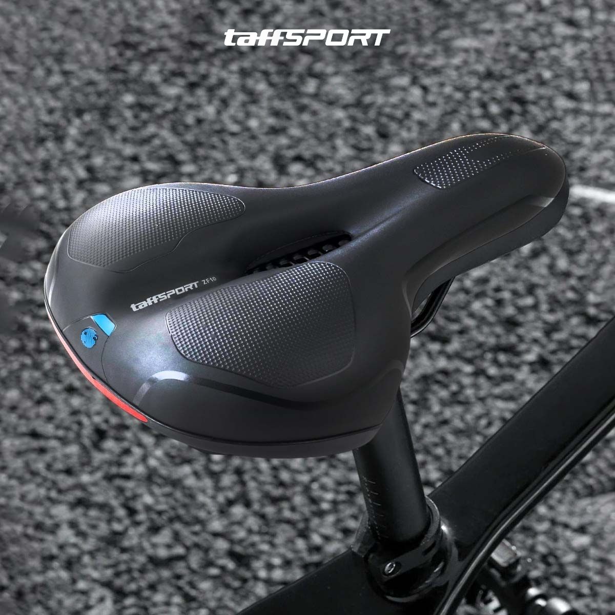 TaffSPORT Jok Sadel Sepeda Bike Saddle Shock Absorber Breathable - ZF10