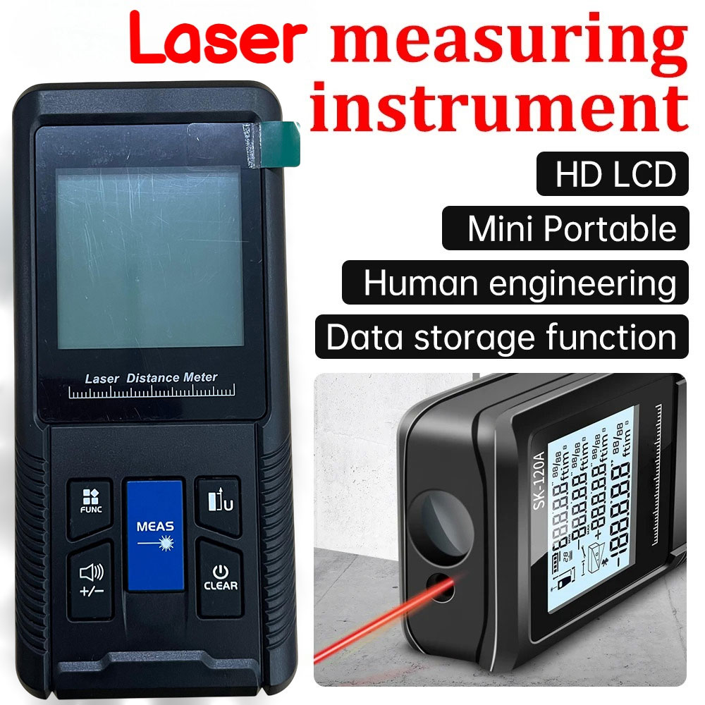 SNAKOL Pengukur Jarak Laser Range Finder Portable Waterproof 40M - LDM-X