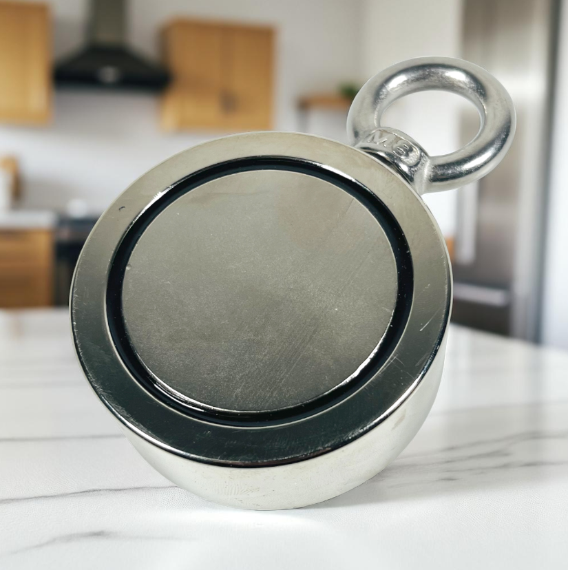 HYSAMTA Magnet Gantungan Round Hook Strong Neodymium 67mm - LNM67