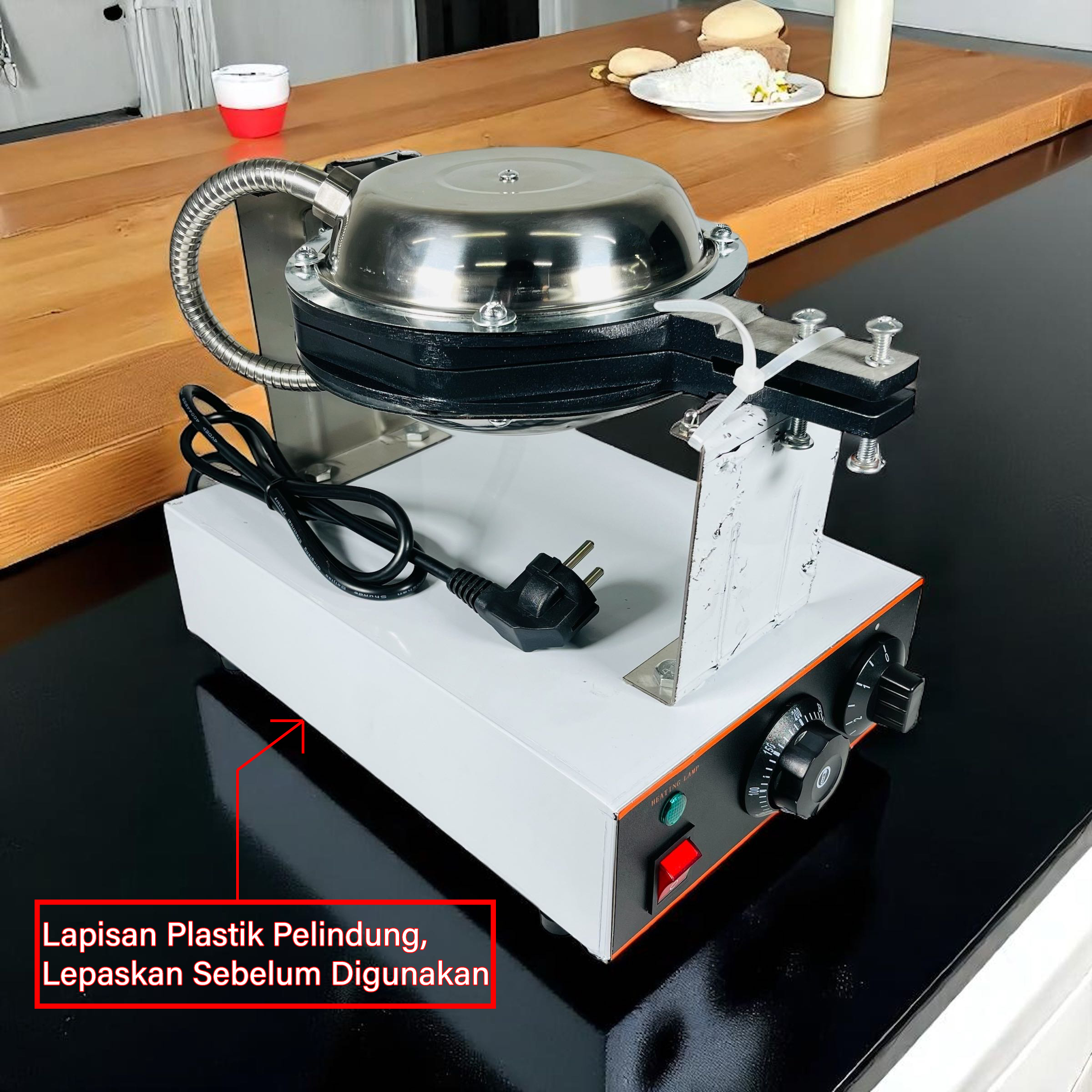 Aberdeen Mesin Cetakan Kue Egg Waffle Hong Kong Style 220V 1400W - ZW-R-1