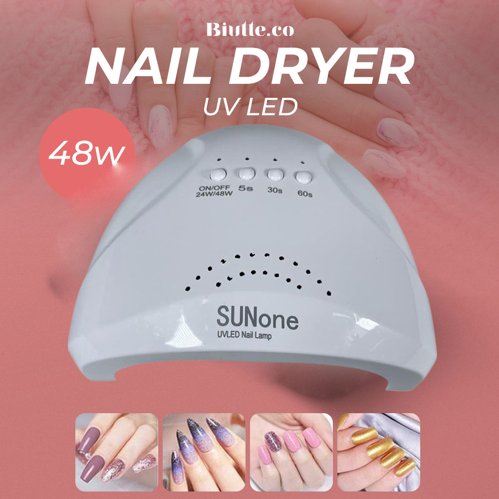 Biutte.co Sunone Pengering Kutek Kuku UV LED Nail Dryer 48 W - CN48W