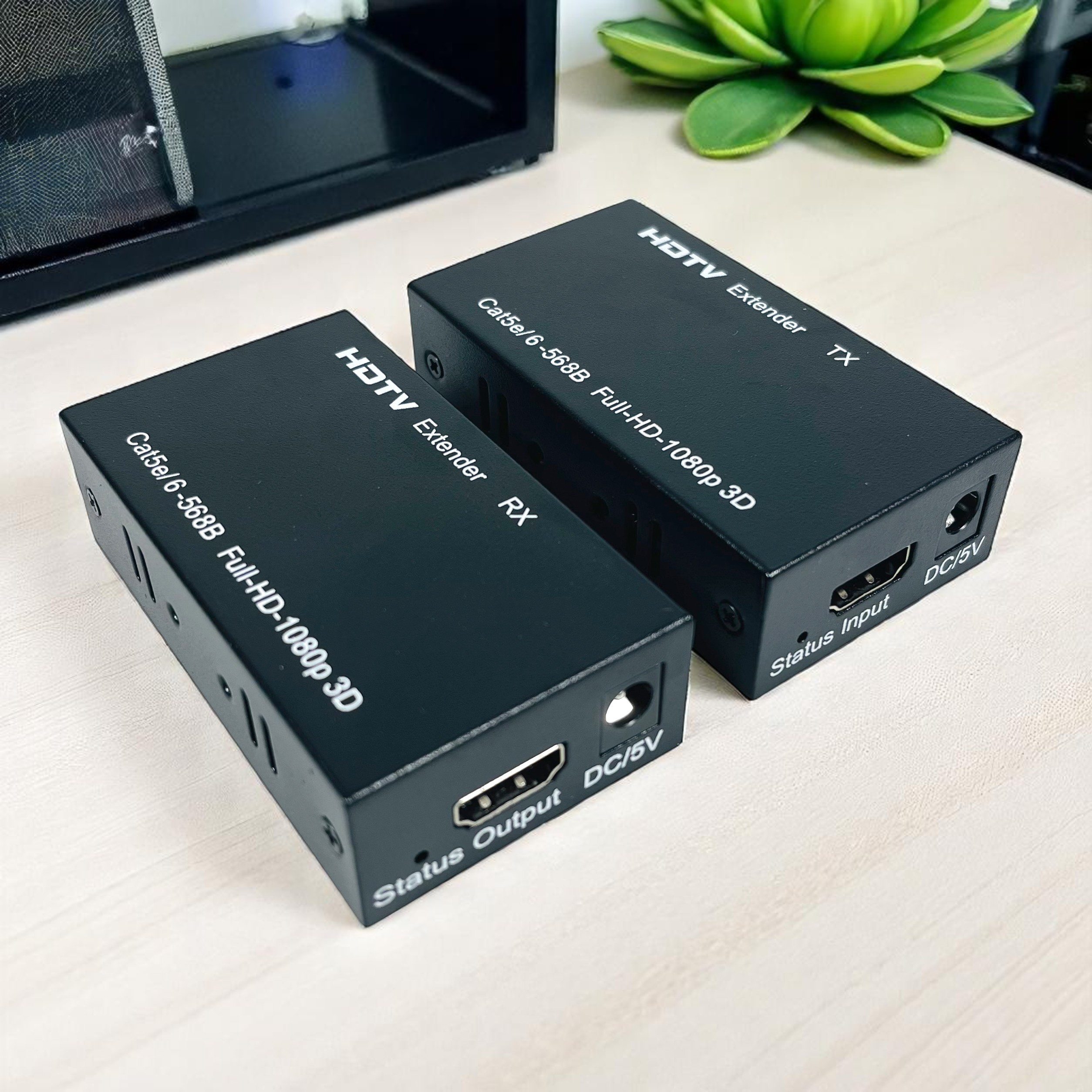 Amkle HDMI Over Ethernet Extender Cat5/6 1080P 60M - AM40