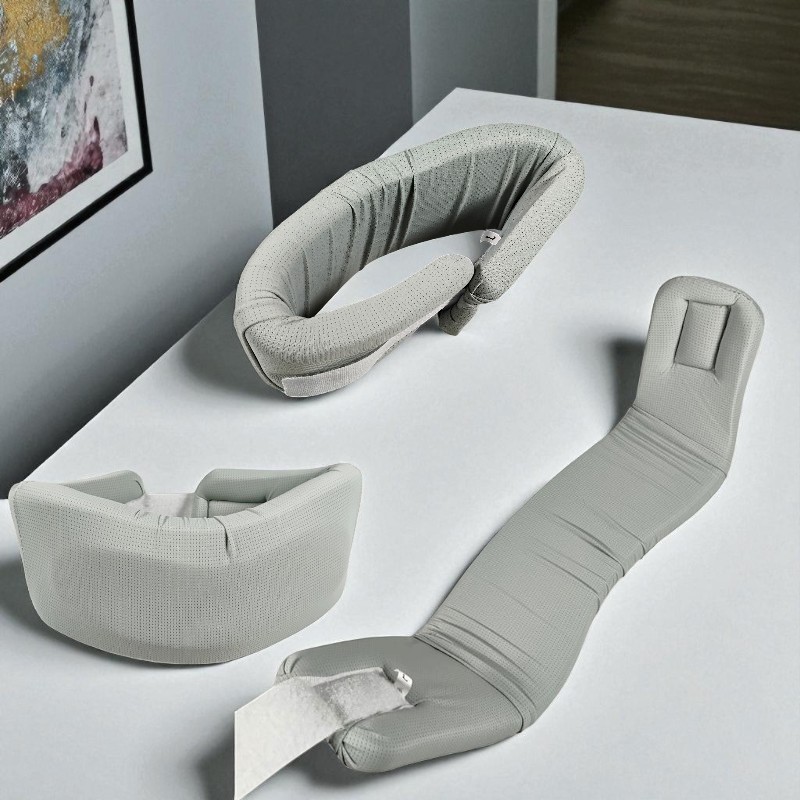 DELMU Penyangga Leher Collar Neck Cervical Support Adjustable Size L - D-34