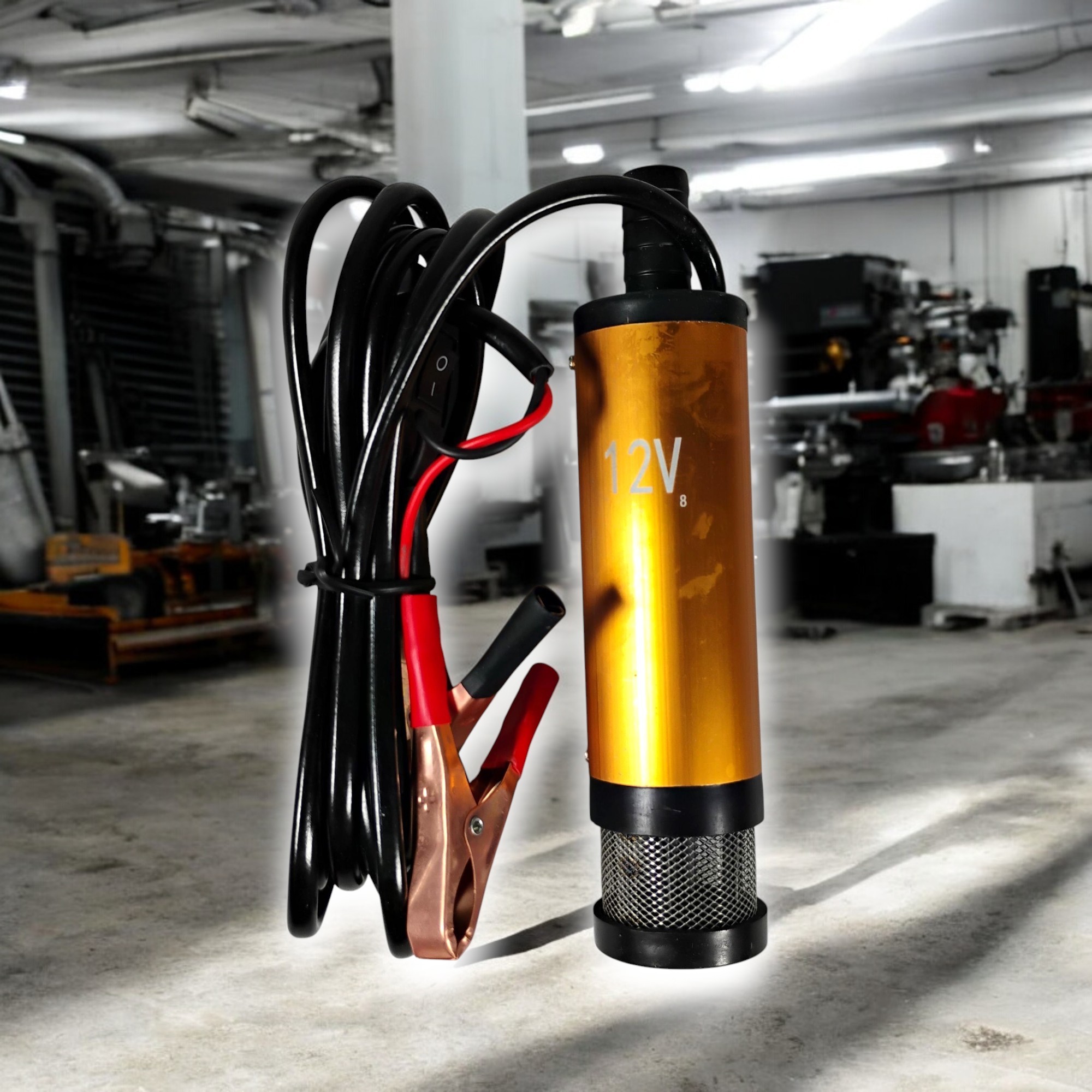 ZHUHAI Pompa Sedot Bensin Mobil Elektrik Transfer Pump 38mm 12V - CT-14