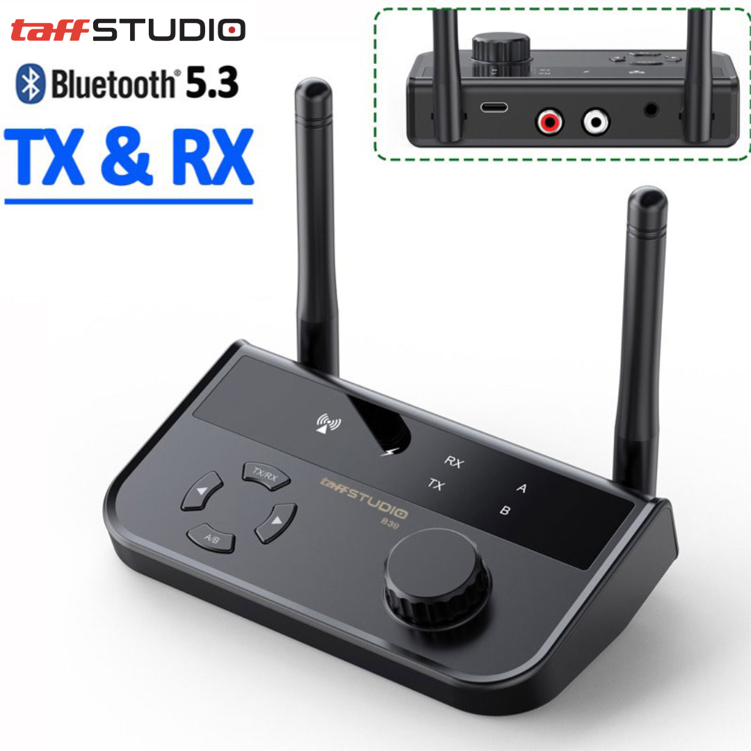TaffSTUDIO Bluetooth Adaptor Audio Receiver Transmitter Wireless 10M - B39