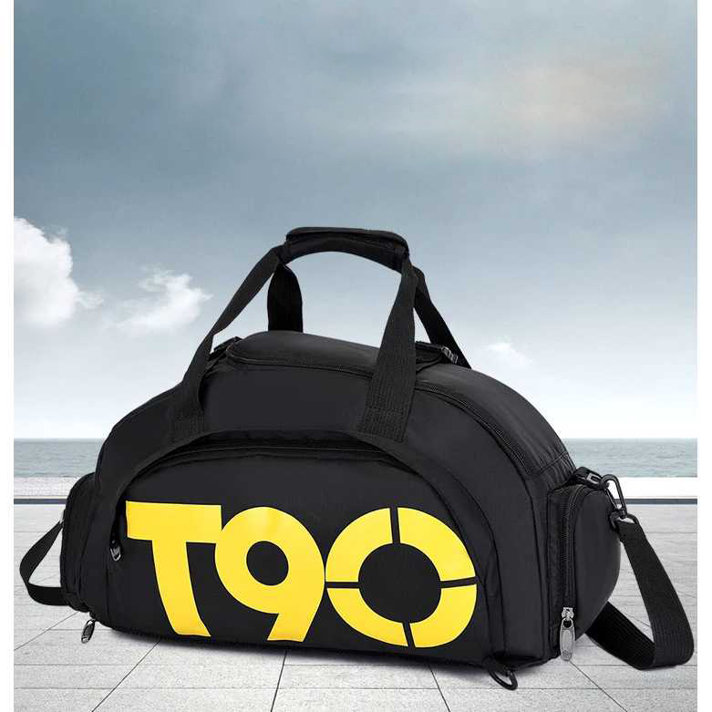 Tas Ransel dan Duffel Olahraga Gym Fitness Bag 2in1 Polyester - T90
