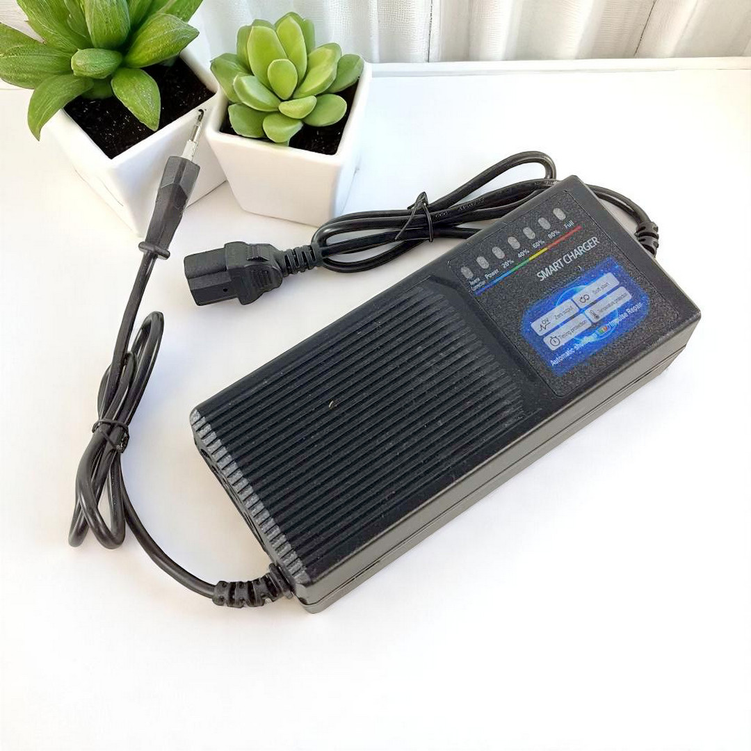 LEORY Charger Baterai Sepeda Skuter Elektrik E-Bike Vehicle 48V 12AH - L3