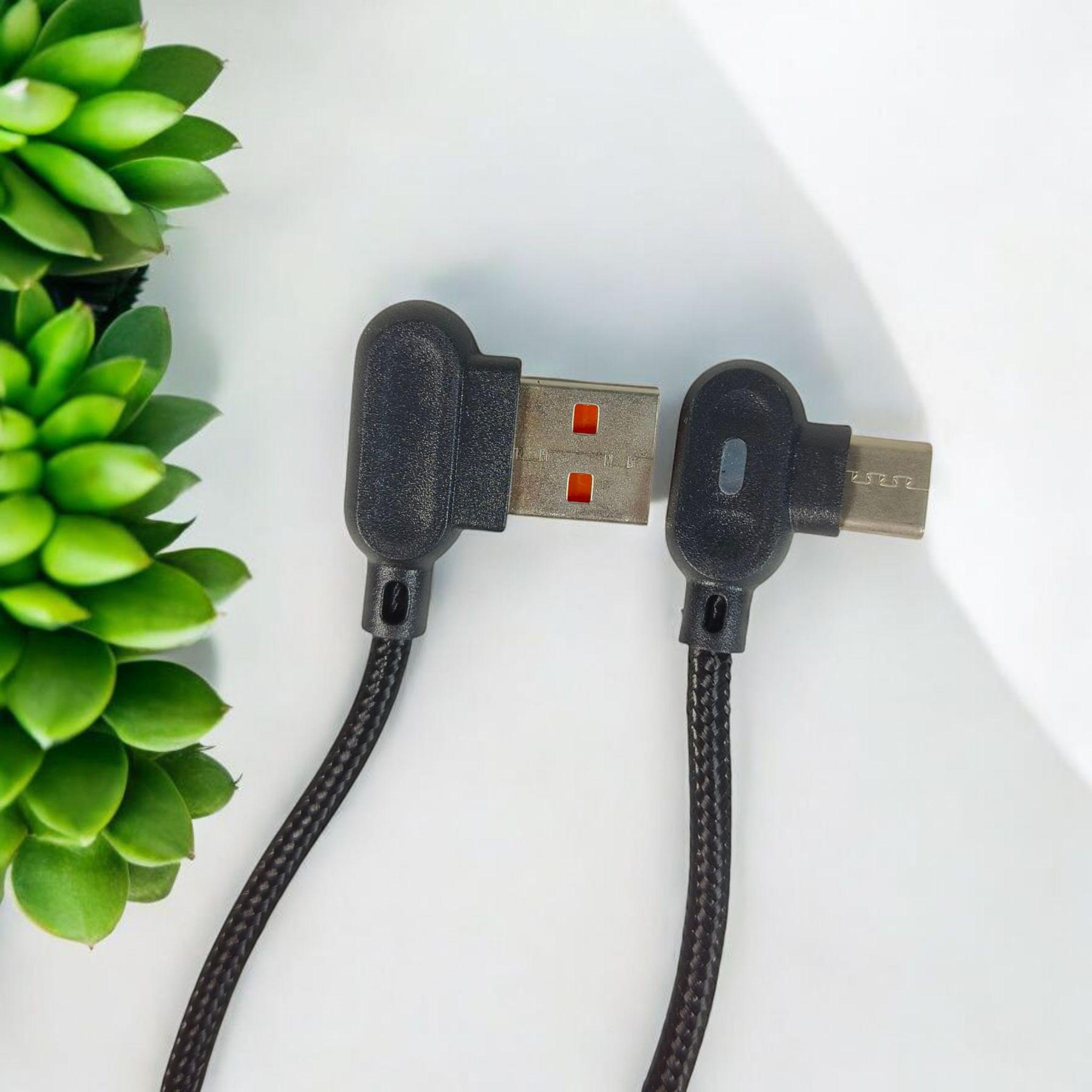 UGI Kabel Data Multifungsi Fast Charging L Shape Braided 5V/2A 1M - UGI02