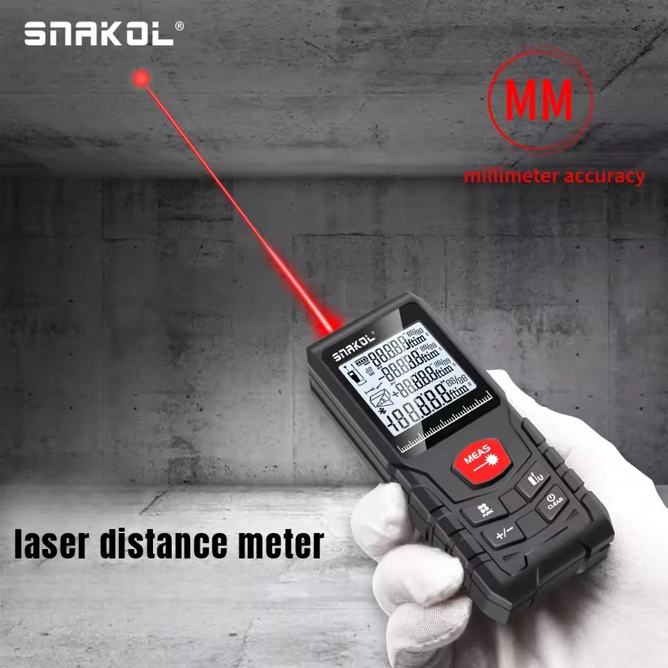 SNAKOL Pengukur Jarak Laser Range Finder Portable Waterproof - SK