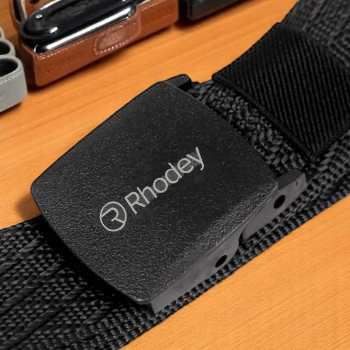 Rhodey Tali Ikat Pinggang Pria Anti X-ray Plastik Automatic Buckle - 2018