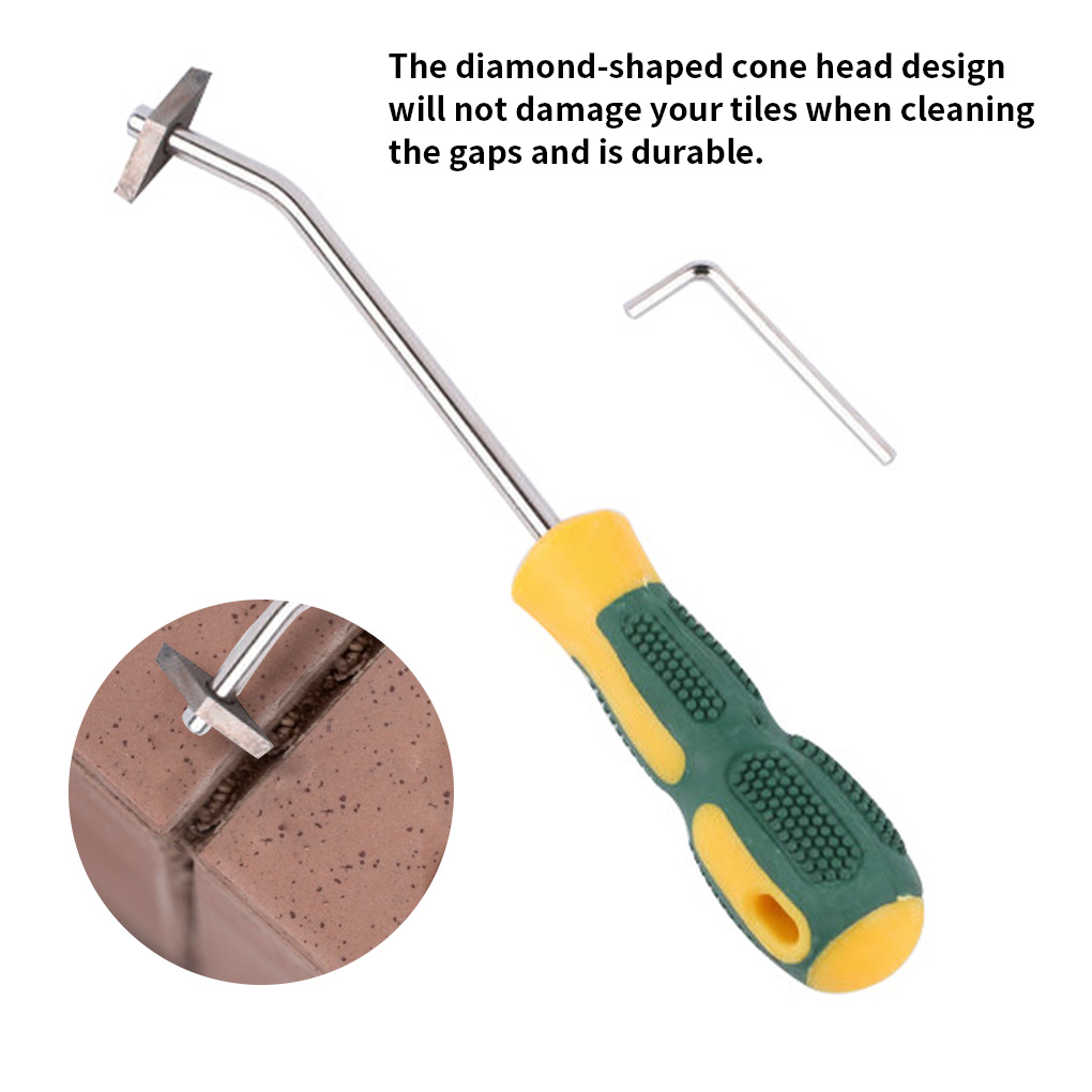 Strgomea Alat Pembersih Celah Ubin Tungsten Steel Tile Grout Remover - ST-225