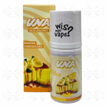 UNA Banana Cheesecake 30ml - Salt Nic By IDJ x Vapeboss Liquid