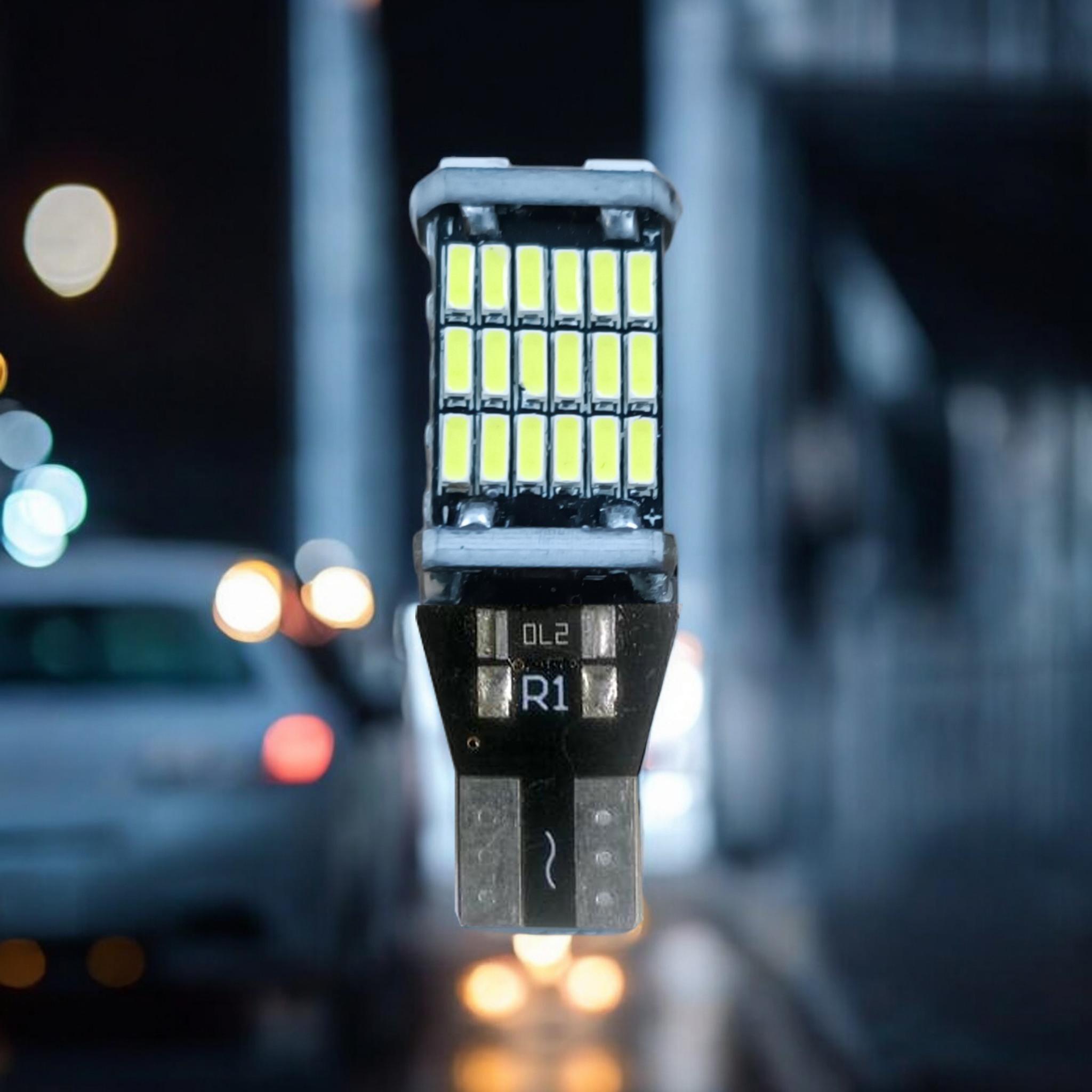 Hamy Lampu Mundur Mobil Senja Position Lamp LED 4014 45SMD T15 W16W - FITC