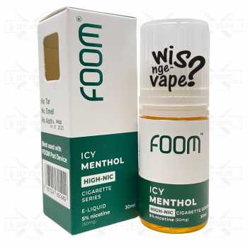 Foom Icy Menthol 30ml - Salt Nic Liquid Vape By Foom