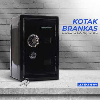 TaffGUARD Celengan Kotak Brankas Mini Home Safe Deposit Box - LE845
