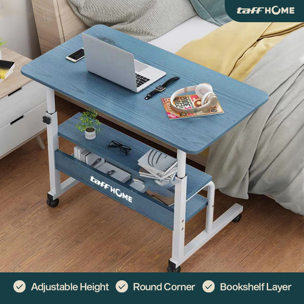 TaffHOME Meja Laptop Adjustable Portable Working Desk 3 Layer 60x40cm - ND04