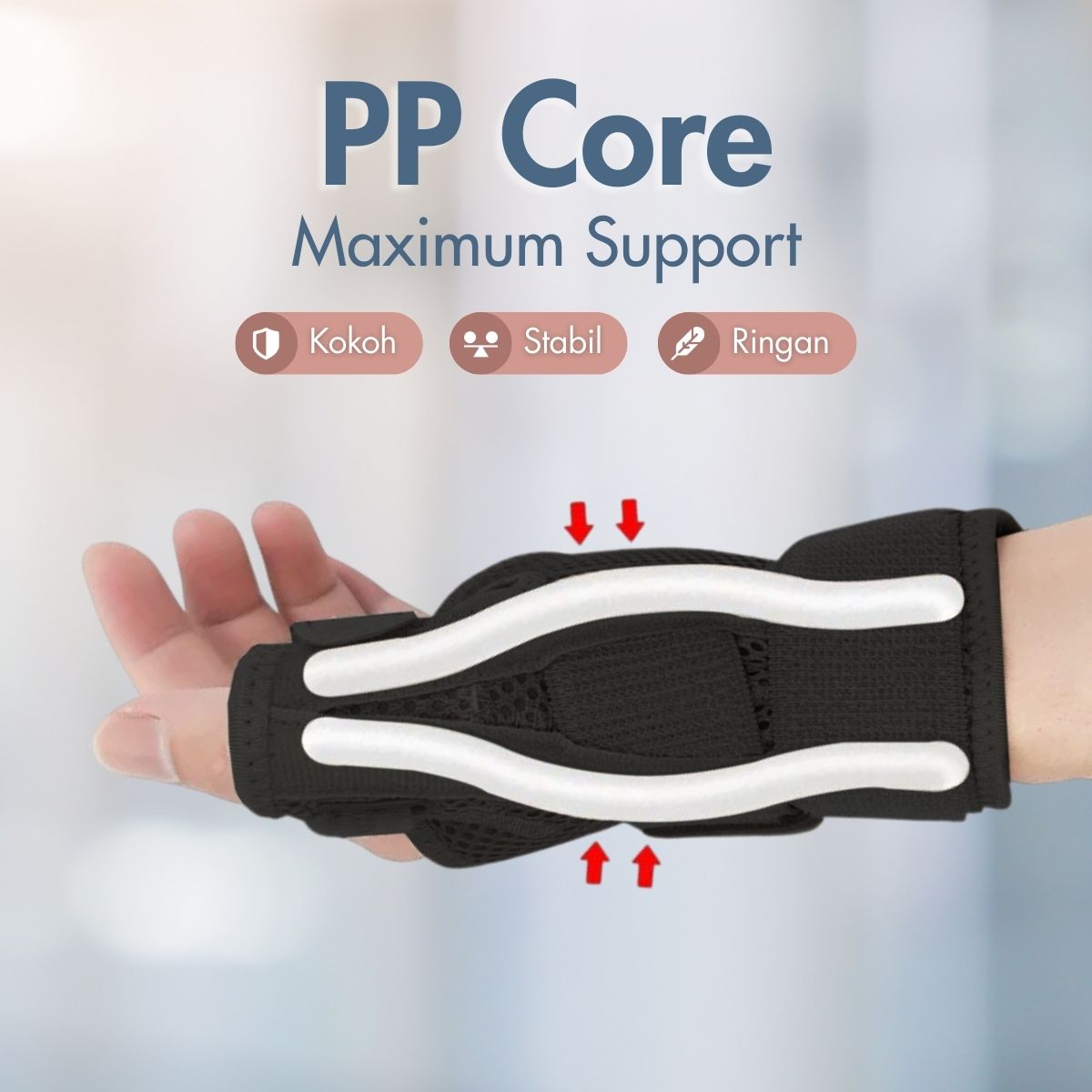 ROORUN Pelindung Jempol Pergelangan Tangan Thumb Wrist Brace Support - R3