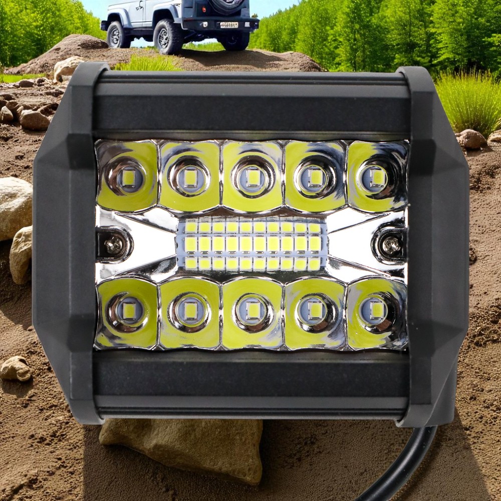 TaffLED Spotlight LED Foglamp Headlight Offroad IP67 Cool White 12V - JT050