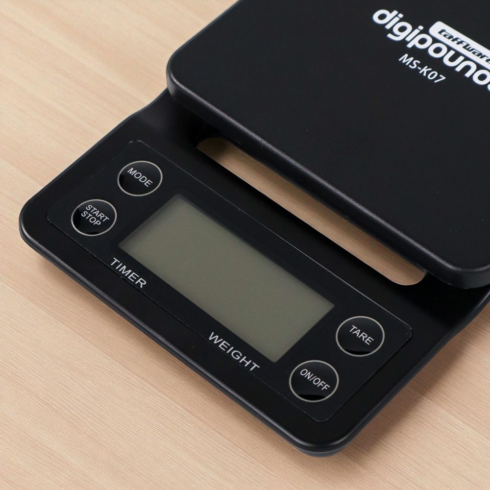 Taffware Digipounds Timbangan Kopi Digital Timer Coffee Scale 5kg 0.1g - MS-K07