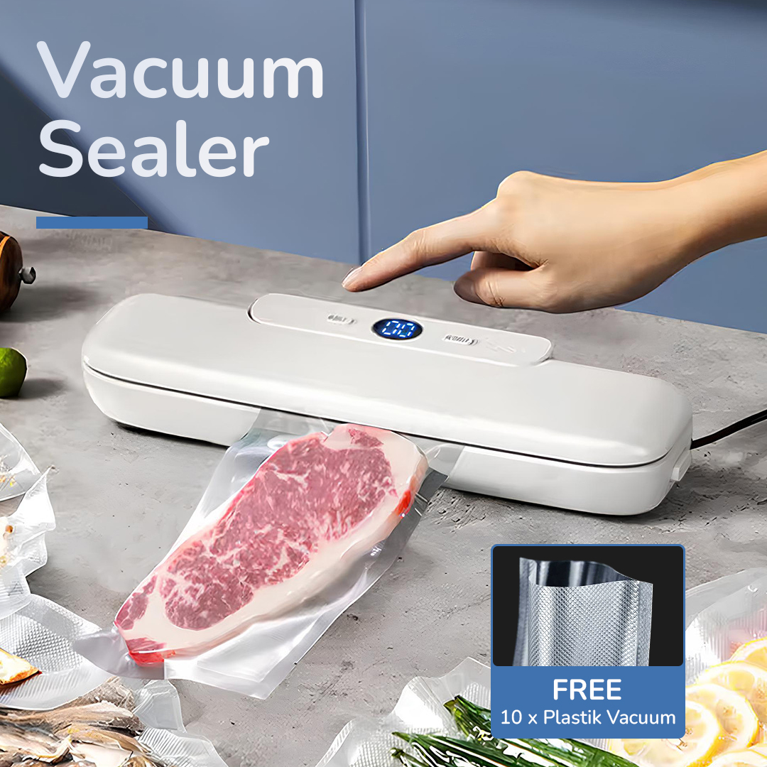 TFALO Alat Vakum Makanan Vacuum Sealer Packaging Machine with Bag - FK-7912