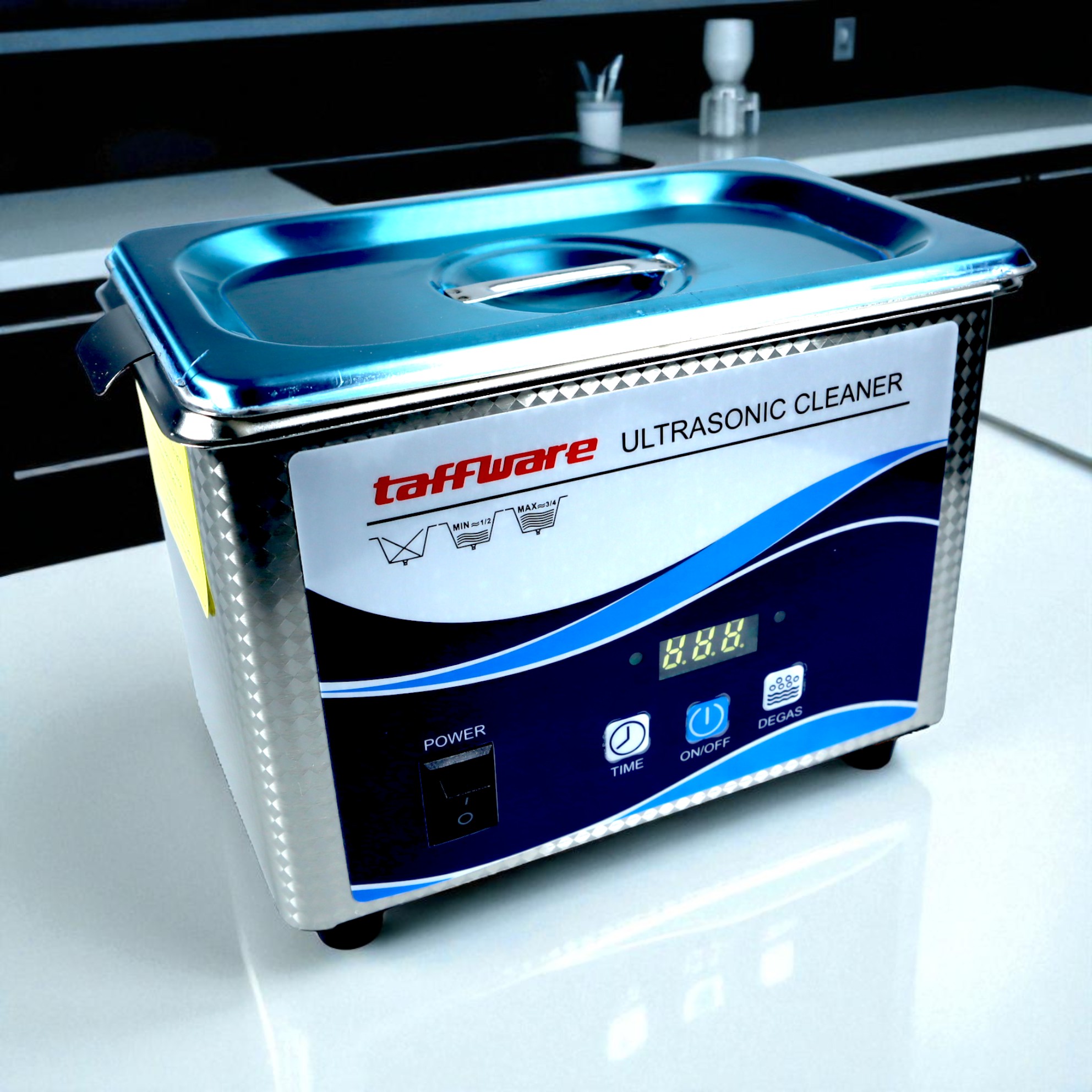 Taffware Mesin Pembersih Perhiasan Ultrasonic Cleaner 35W - GA008