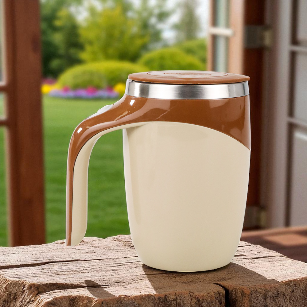 Ditim Cangkir Aduk Otomatis Rechargeable Self Stirring Mug 380ml - JY-101