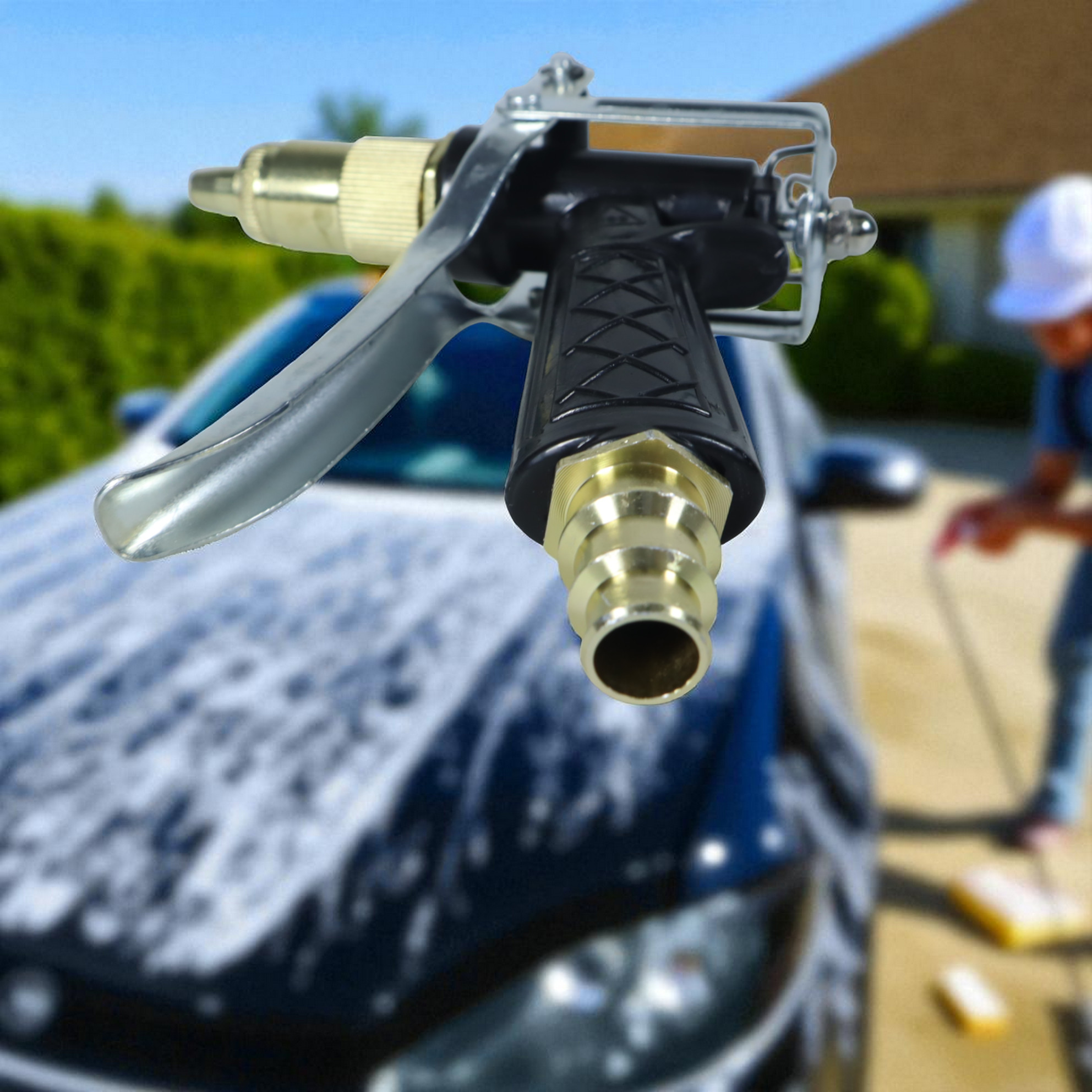 PAGODA Semprotan Air Steam Cuci Mobil Copper Plating Water Gun - DT-GYQ-7