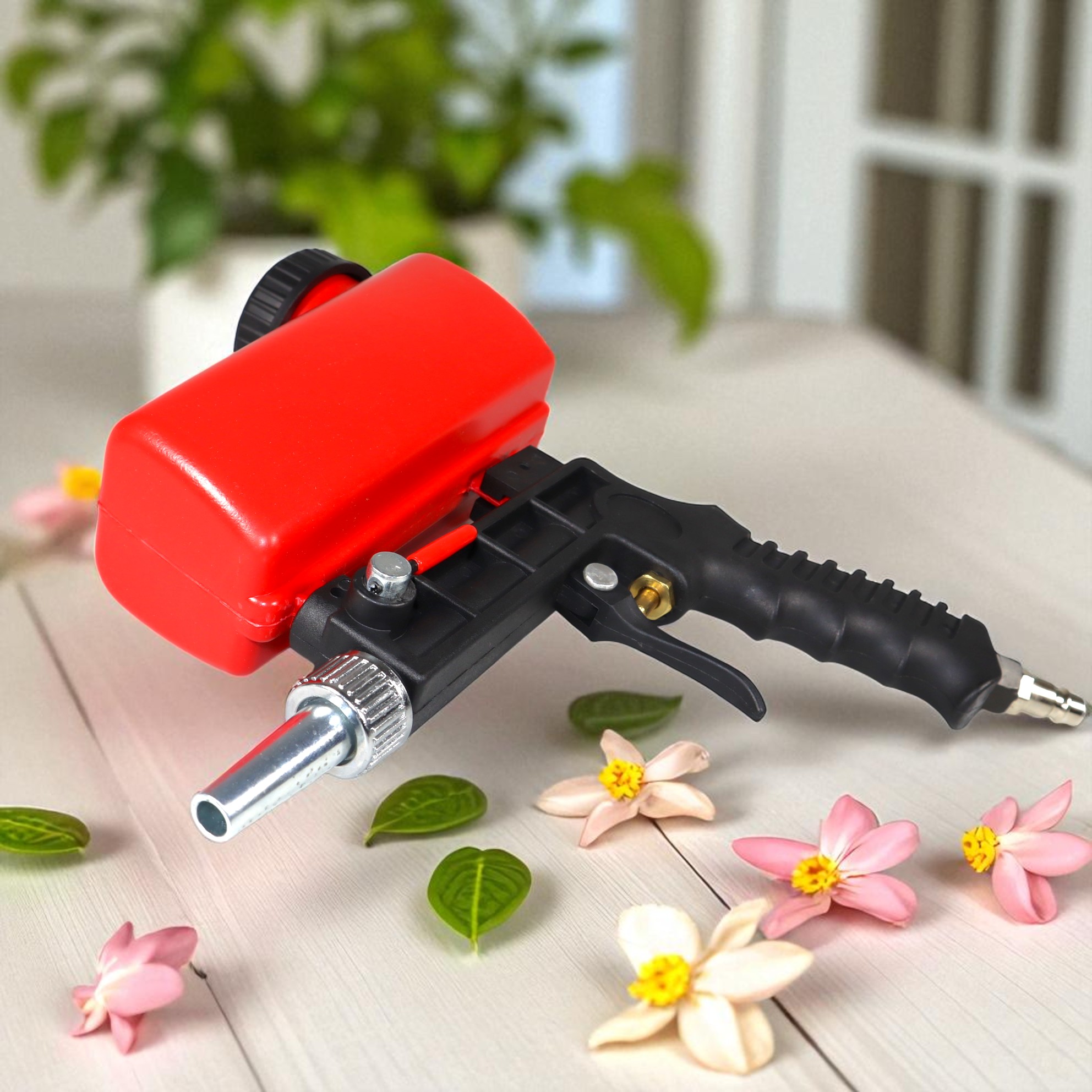 JOUSTMAX Sand Blaster Gravity Pneumatic Gun 90 PSI - AS118-3