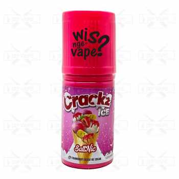 Crackz Ice 30ml - Salt Nic Ice Cream Liquid By Tetra