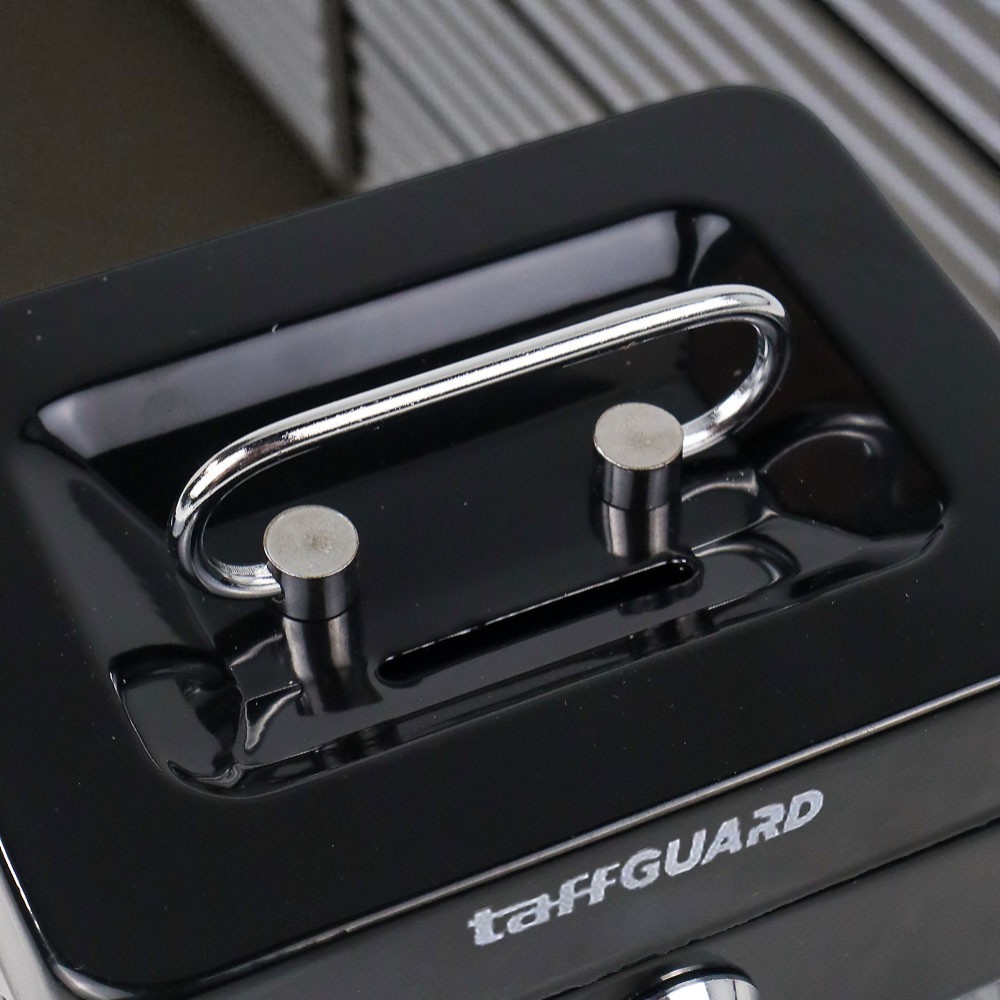 TaffGUARD Kotak Brankas Uang Safebox Key Lock 12.5x9.5x6cm - JJZS67