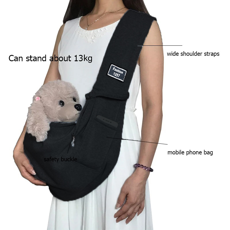 PETO Tas Gendongan Anjing Kucing Portable Pet Crossbody Bag - P320