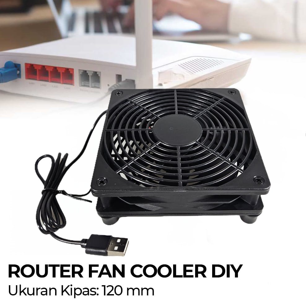 SXDOOL Router Fan Cooler Cooling Case DIY USB 120mm - SX120