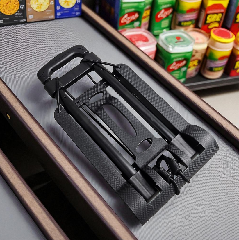 WPRO Trolley Mini Galon Koper Lipat Portable Luggage Cart 23x32cm 40kg - FPT-200