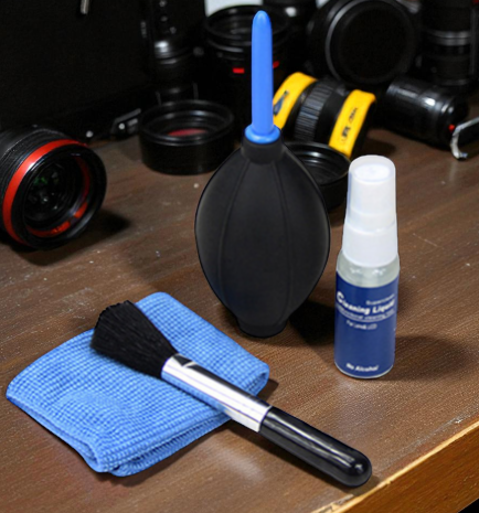 MASHI Set Pembersih Lensa Kamera DSLR Cleaning Kit 4 in 1 - M4-1