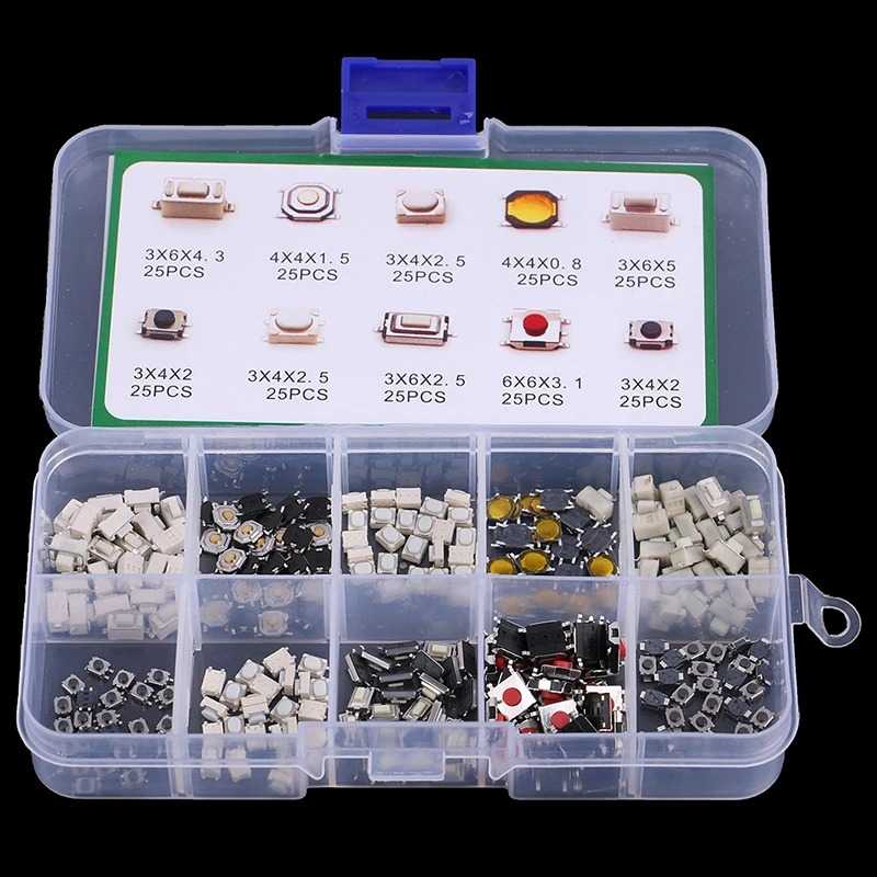 Jual SZKEY Saklar Tombol On Off Tactile Switch Assortment Kit