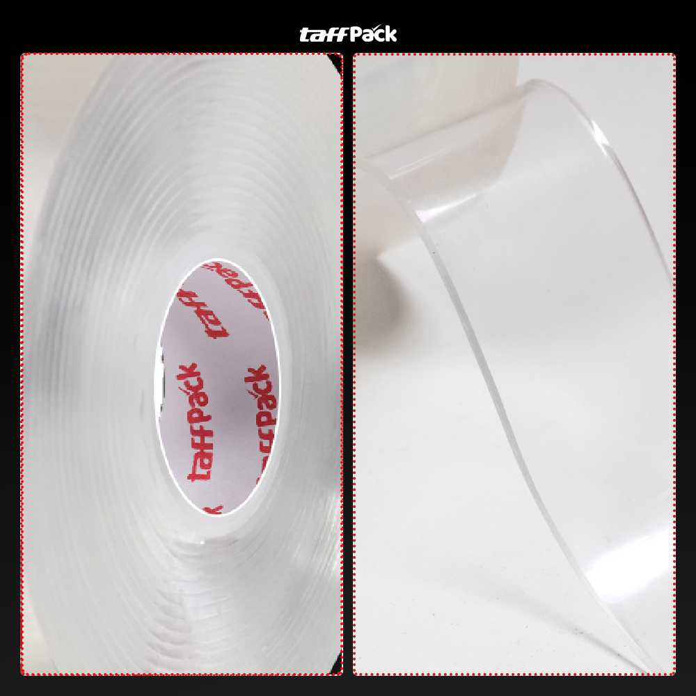 TaffPACK Double Tape Perekat No Trace Adhesive Washable Sticker - J007 - Gambar 2