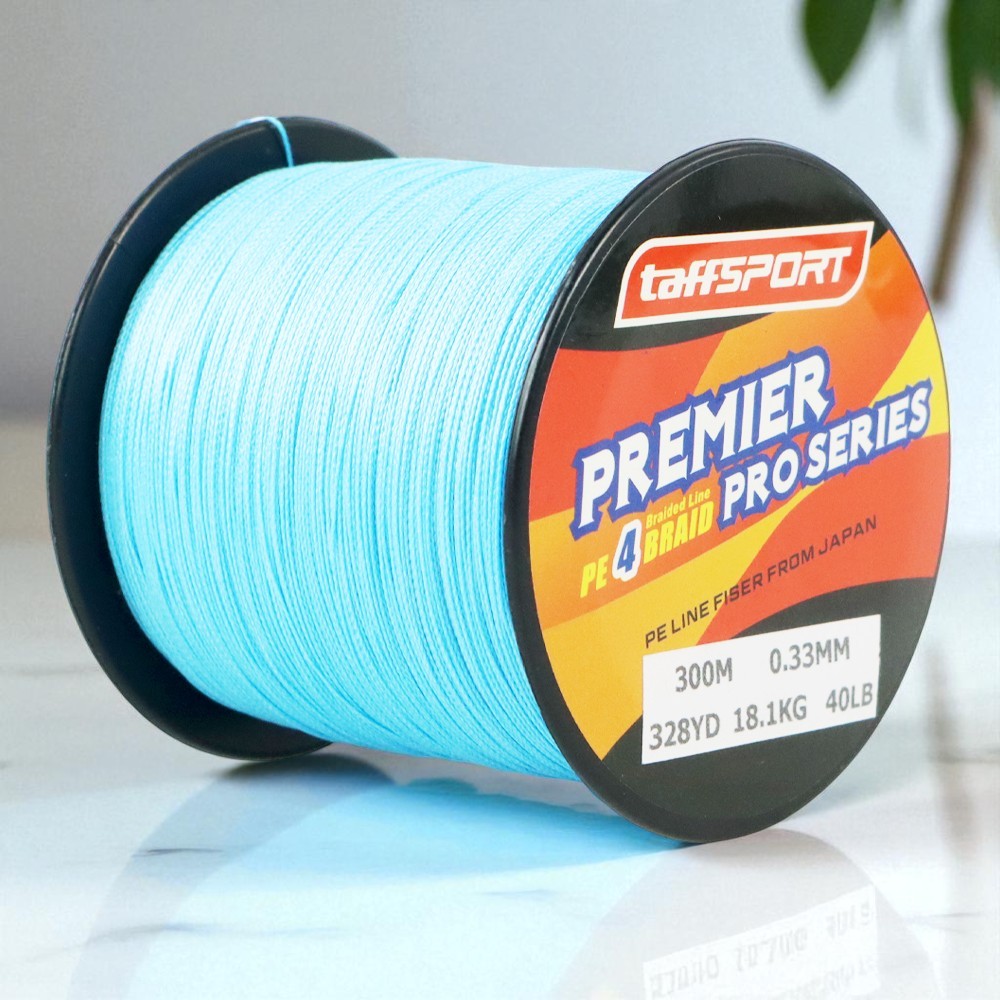 TaffSPORT Premier Pro Series Senar Benang Tali Pancing Braided 300M