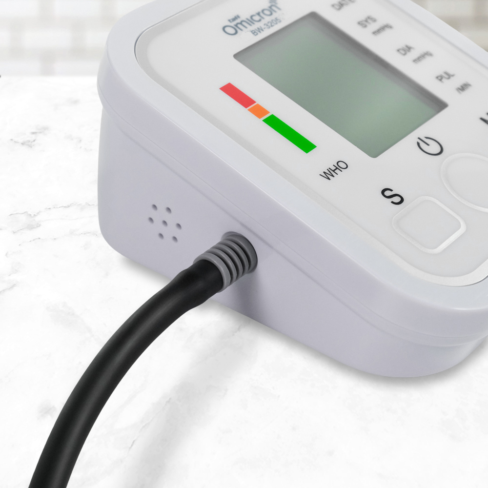TaffOmicron Tensimeter Digital Pengukur Tekanan Darah Voice Indonesia - BW-3205