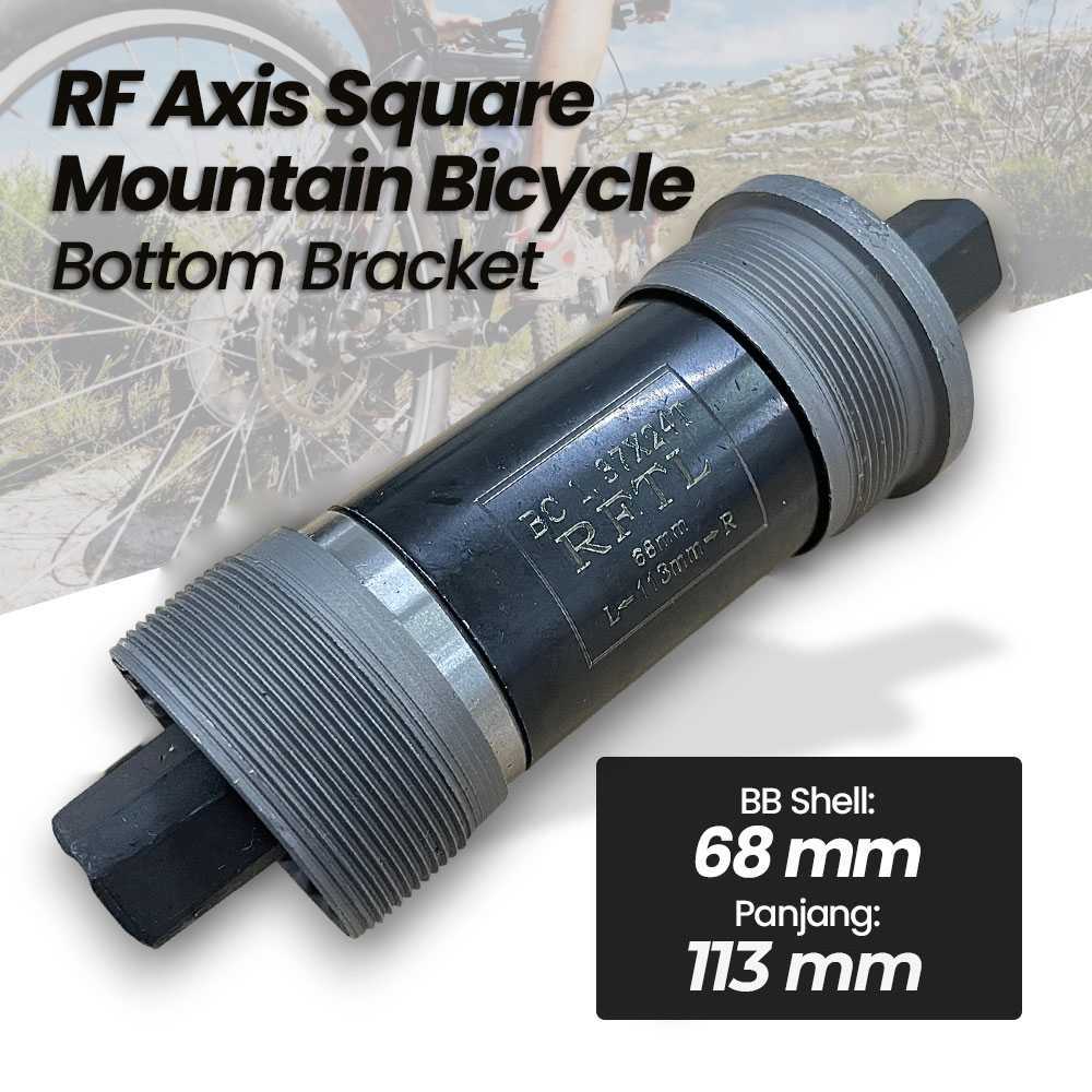 Jual RFTL Shengda Axis Square Bottom Bracket Sepeda Mountain