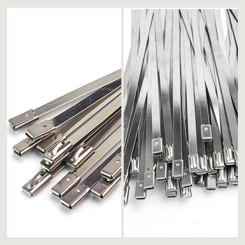 ISFRIDAY Kabel Ties Stainless Steel Anti Karat Multifungsi 100 PCS - IF10
